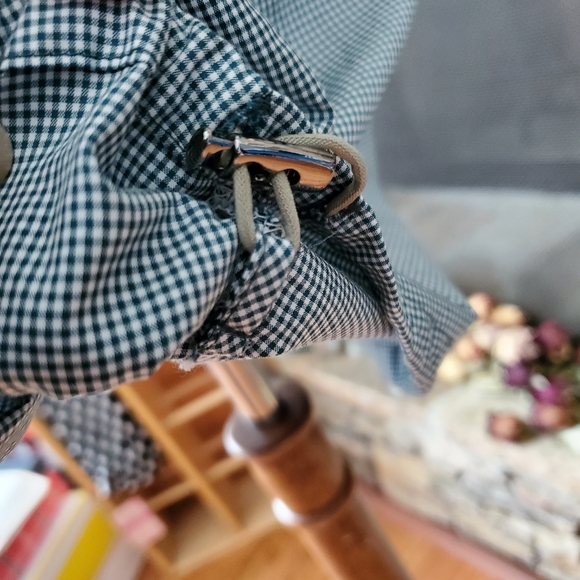 🆕Anne Klein Cotton Checkered pattern 3/4 sleeves Tunic Dresses - Picture 11 of 16